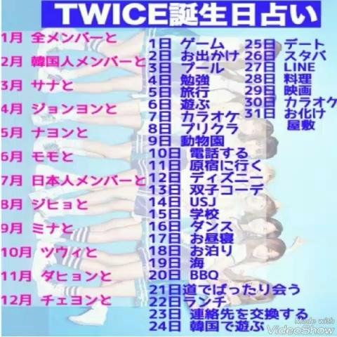 レイ ナヨンペン さんのミクチャ動画 Twice 占い 早過ぎてすみません 止めてみてね