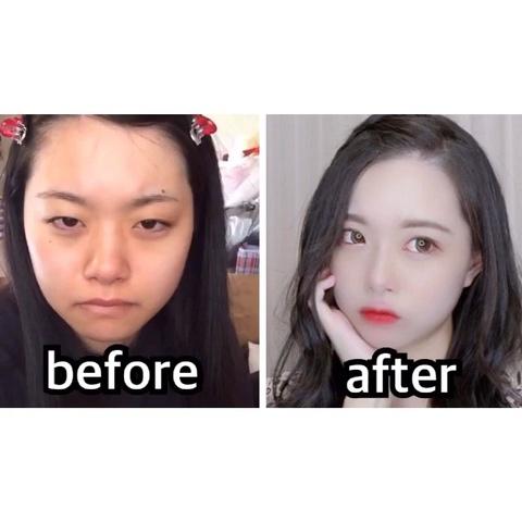 ゆきだるま さんのミクチャ動画 オルチャンメイクのやり方です 詳しいメイク法はyoutubeを見てください