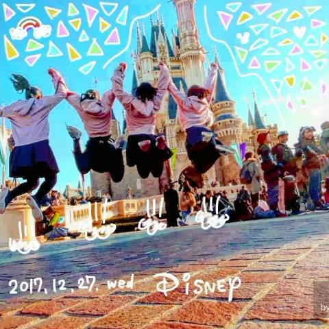 木村萌奈未さんのミクチャ動画 17 12 27 Wed Disneyland に行ってきました 簡単な