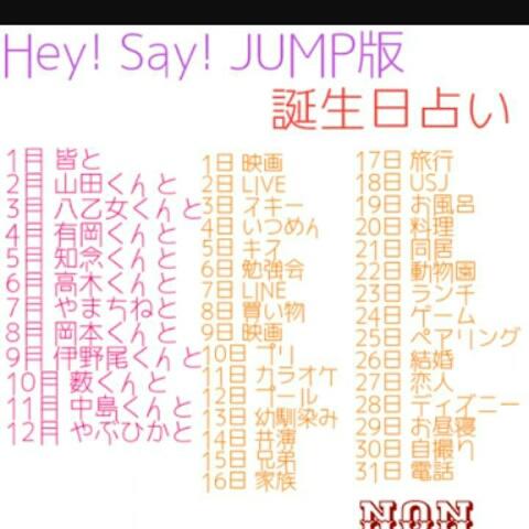 Hey Say Jump誕生日 落書きの壁紙