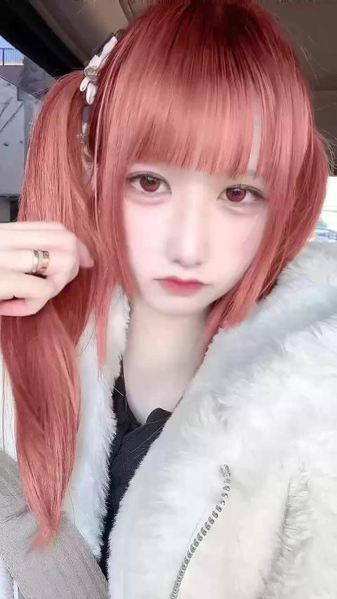 加工ガンガンでごめんなさい😅 赤髪赤目もすき？？❤️ #ママ  