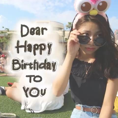 Yuna ﾕｳﾅﾃﾞｽ さんのミクチャ動画 Happy Birthday 山猿 大好きなお友達に向けて おひさしぶりです 仕