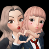 ❤️あや&なな🖤