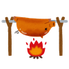 豚の丸焼き