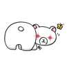ｶﾞﾁｲﾍﾞ応援お返し中の白熊🌈🐻‍❄️🍼💗🎶