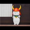 ネコの着ぐるみ