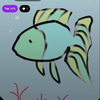 華奢な金魚