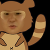 たぬきのしっぽ。ᐢ⓿ᴥ⓿ᐢ