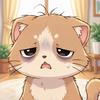 🐱ひろにゃん❤(ӦｖӦ｡)お体検査中