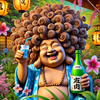 天然パーマの大仏(✋'-' 👌)
