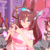 ミホノブルボンの全力受け止める♡