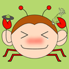 最強のサルカニ大魔王🐵🦀わさびのお菓子🌱