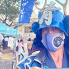 samurai blue17058