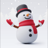 雪だるま☃️