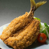 潜りぎみの鯵
