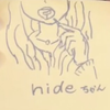 hide