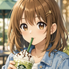 フラぺチーノ🍀🥤Vすきチャレ達成❣️