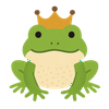 カエルになったピヨリーノ🩶